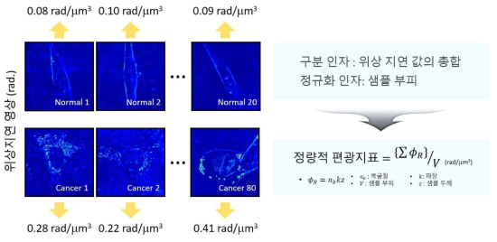 편광지표 추출 및 정량적 편광지표의 계산식