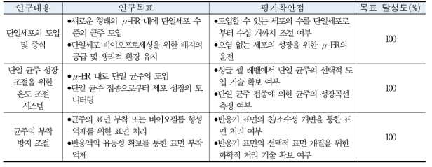 2차년도 연구목표 및 평가착안점