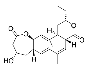 Rhizolutin의 구조