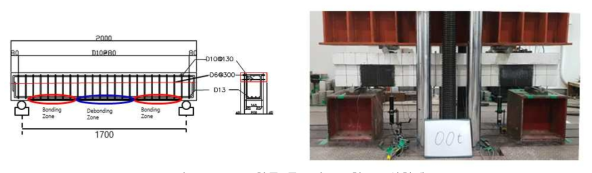 철근 콘크리트 T형 보 실험체