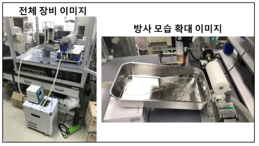 전기-습식 방사 장치 이미지