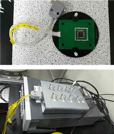 PCB(위)와 채널 컨트롤러(아래)