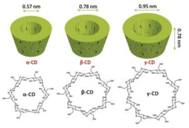 Cyclodextrin 종류