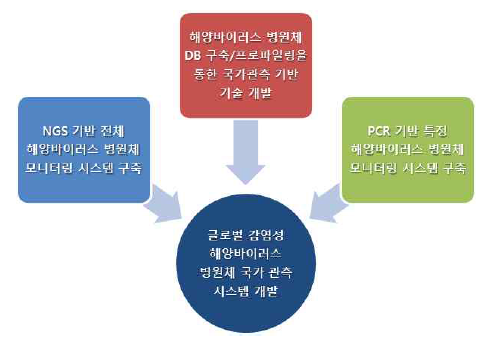 연구 기본방향 모식도