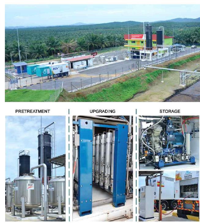 400Nm3/h Bio-CNG 상업화 설비 (말레이시아, SgTengi PalmOil Mill)