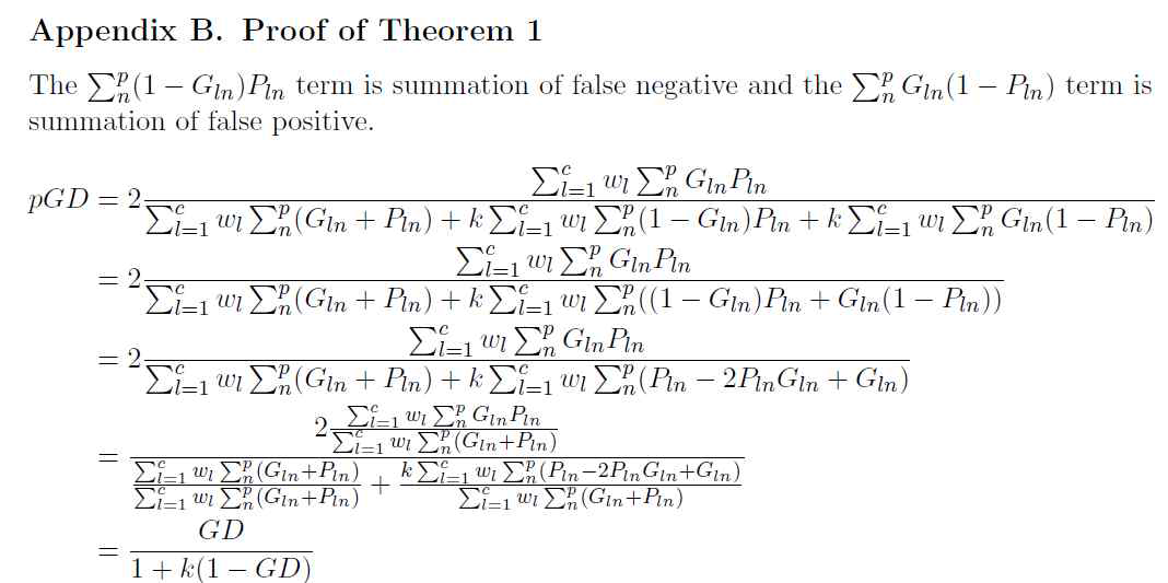 penalty 기반의 generalized DSC 유도 과정 (Yang et al., MIDL 2019)