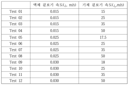 실험 조건