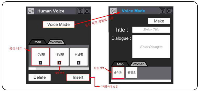 VoicePanel 외형