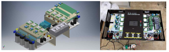 병렬구조 UES 컨버터 3D모델 및 시제품(50kW)