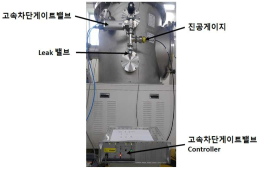 고속차단밸브 성능시험 테스트