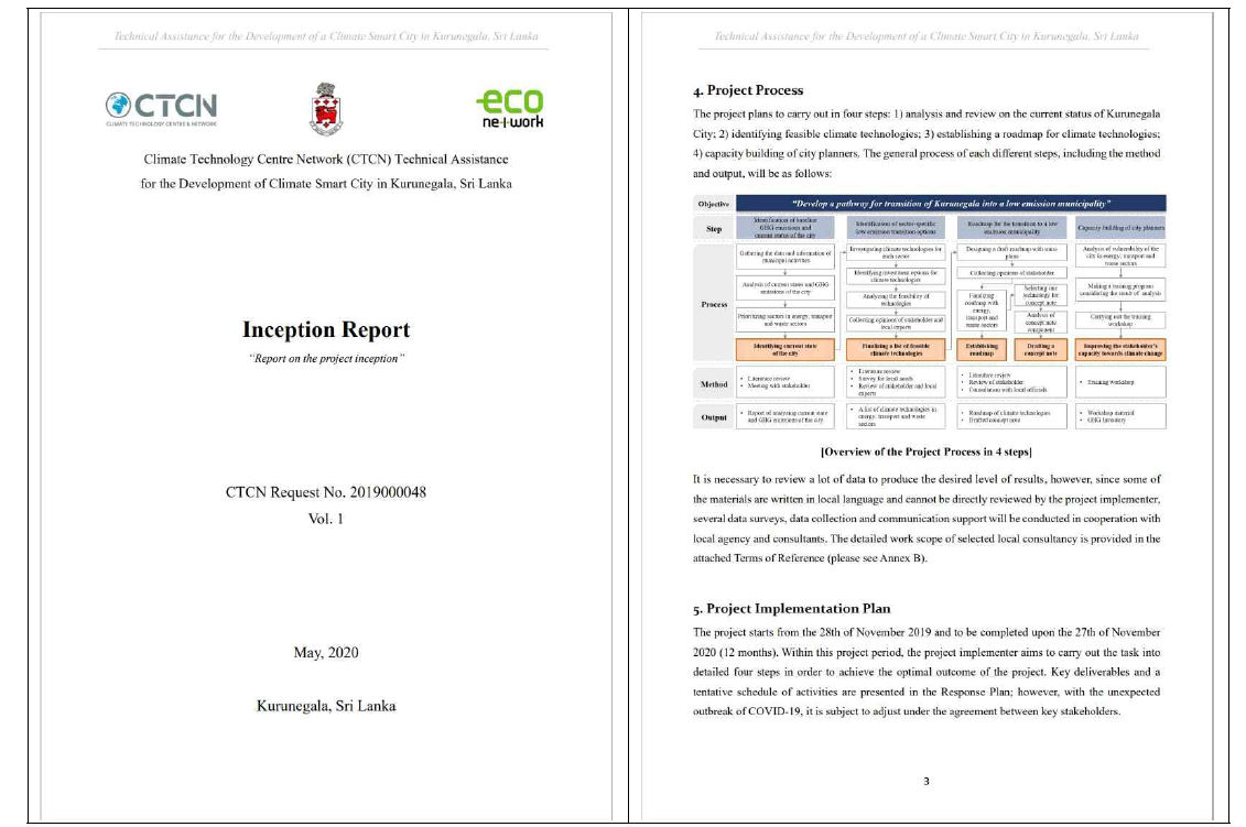 Deliverable 2.1 Inception Report