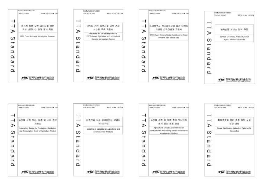 스마트 농업 관련 TTA 표준 제안서
