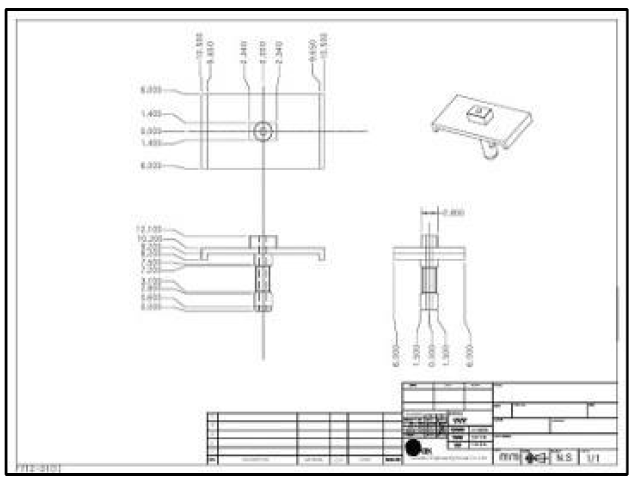 접합부가 수정된 Metal body parts 도면