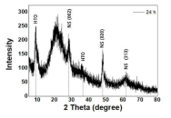 TiO2 나노시트의 XRD 분석 결과