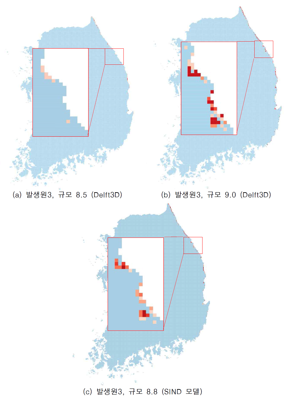 SIND 모델 적용(지진해일)