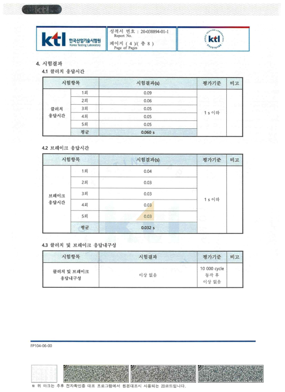 시험성적서 결과(1)