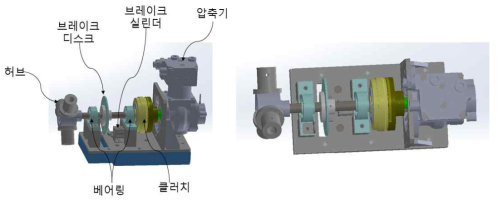 풍력 압축기 모듈 3D 모델