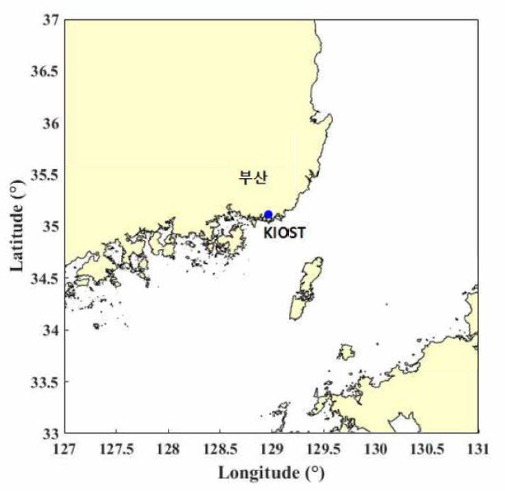 관심해역인 부산항의 해안선 DB 구성