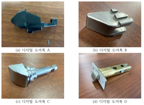 디지털 도어록의 래치볼트