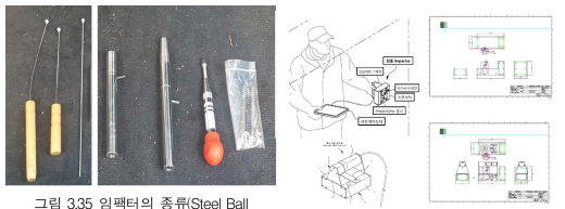 임팩터의 종류(Steel Ball