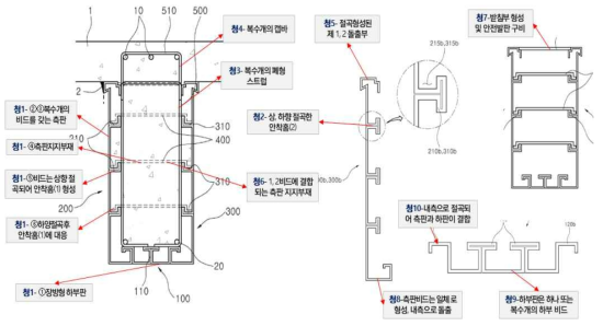 “보 구조용 거푸집(2011)” 특허 대표도