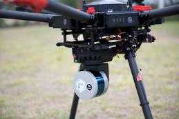 Hovermap prototype mounted to UAV