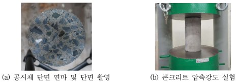 콘크리트 압축강도 실험