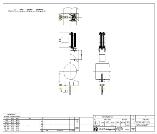 부품도 – SHAFT CHUCKING ASSY