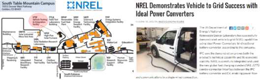 NREL의 전기차 V2G 실증 단지와 사례