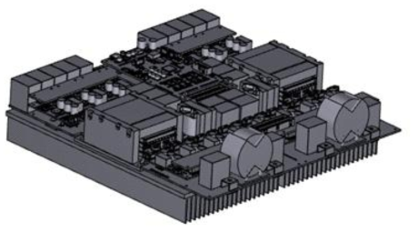 AC-DC 컨버터 3D 모델링