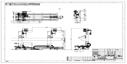 BAND CUTTING DEVICE 2D도면