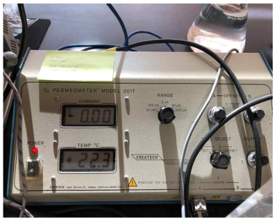 산소투과율 측정 시 사용하는 기기