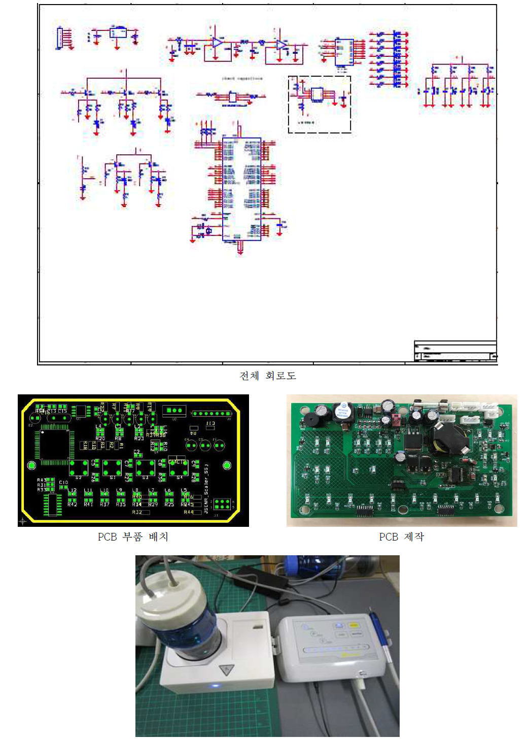 자가 살균장치가 포함된 Auto-switching Scaler 시제품