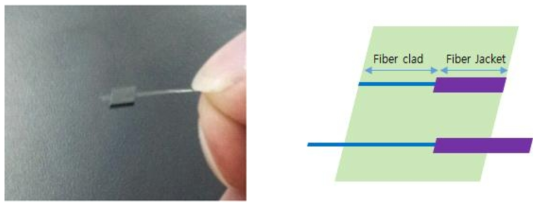 광섬유가 삽입된 FA