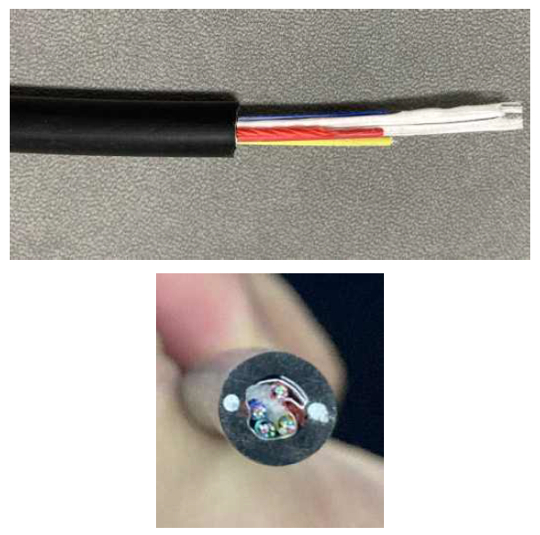 ADSS Micro-Module Cable 시제품 사진