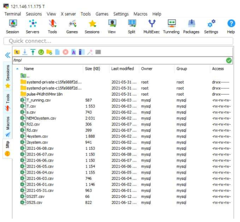 CSV Export