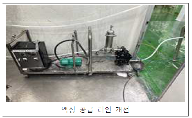 액상 공급 라인