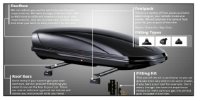 THULE 사의 고성능 루프박스