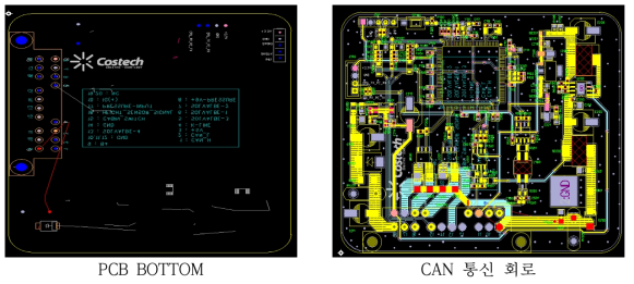 가변축 PCB ARTWORK(일부)