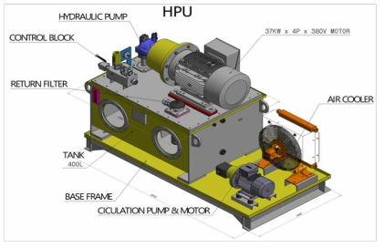 유압공급장치(HPU) 도면