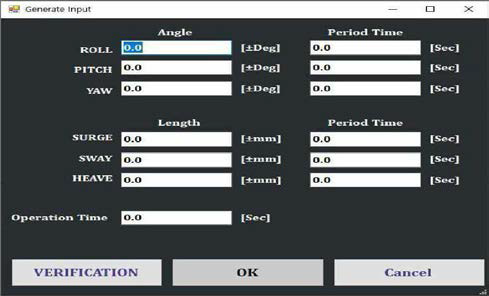 User Input Interface