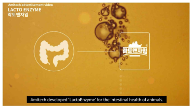 락토앤자임 홍보 동영상(국문 나레이션, 영문 자막)