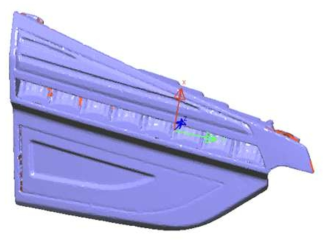 역설계를 통한 데모램프의 3D data