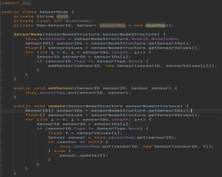 Sensor Node. c code