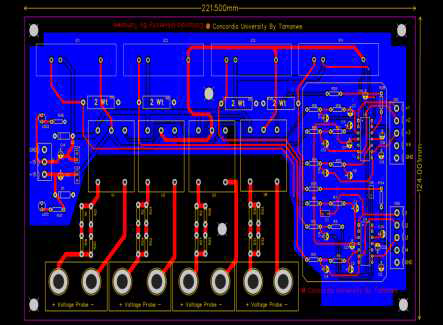 센서 데이터 통합 관리 모듈 .PCB