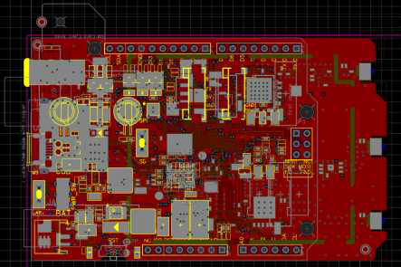 통합 시스템 서버 모듈.PCB