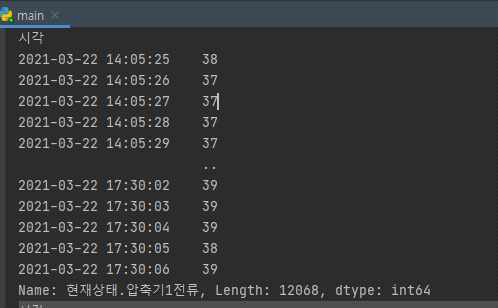 원본 데이터 셋