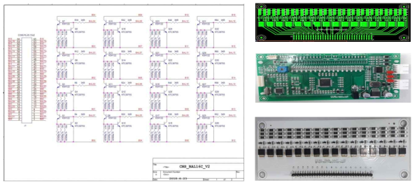 BMS SLAVE UNIT SCHEMATIC 및 PCB Artwork 및 제작된 BMS