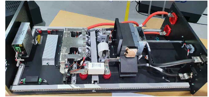 R-BMS 및 PCM UNIT RACK 조립 완성도