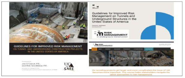 Guidelines for Improved Risk Management on Tunnel and Underground Construction Projects(UCA, 2012)